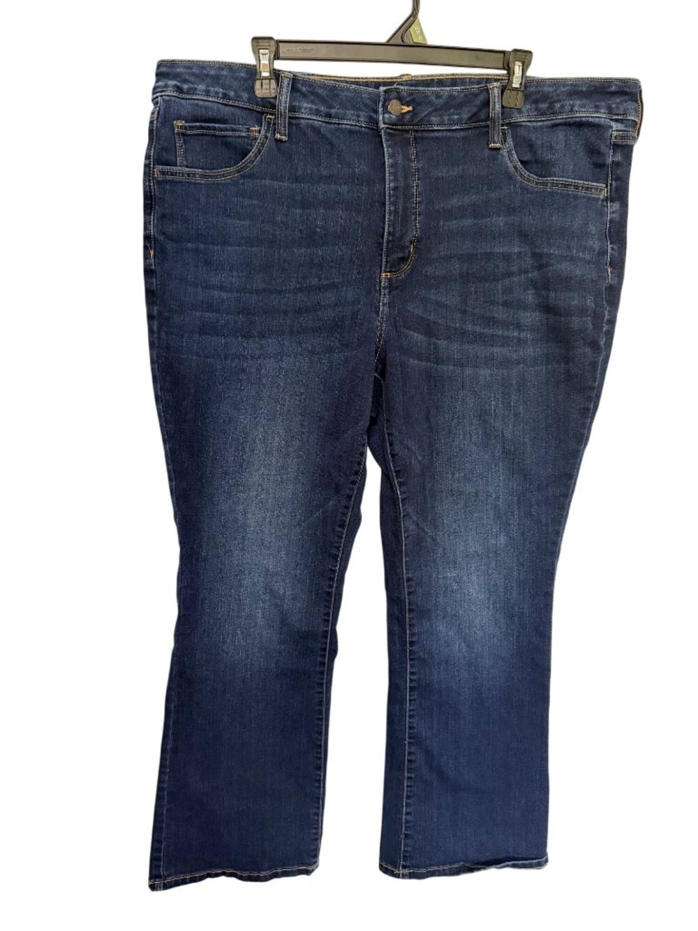 Sonoma Denim Jeans Boot Cut Dark Blue Womans 20W
